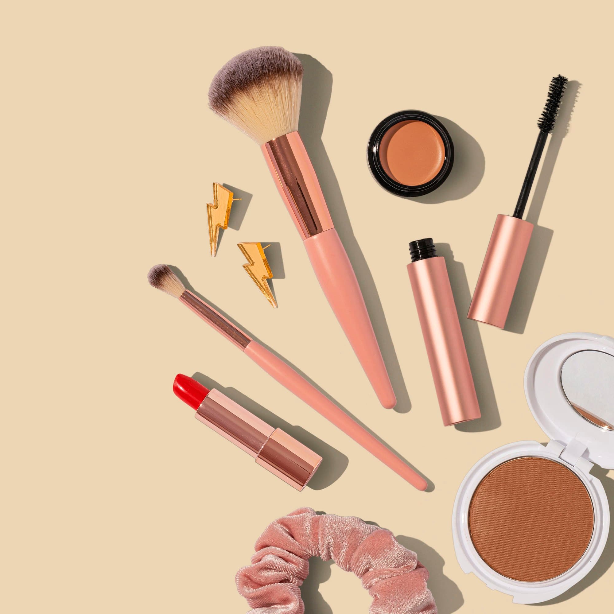 Beauty and personal care CPG brands on retail display
